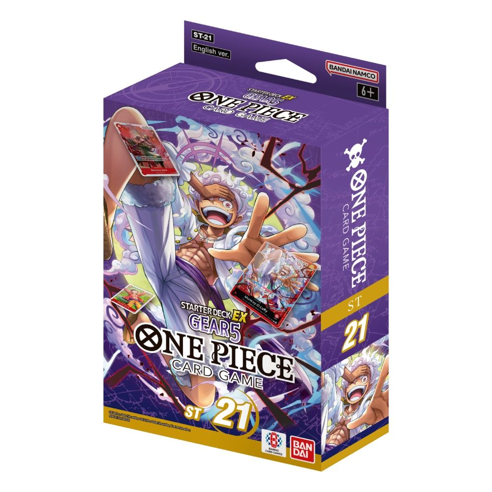 One Piece Card Game: Starter Deck EX Display – Gear 5 [ST-21]