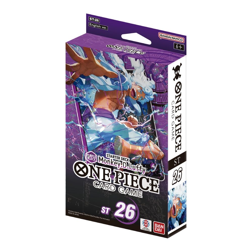 One Piece Card Game: Starter Deck – (Purple/Black) Monkey.D.Luffy [ST-26]