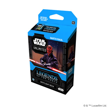 Star Wars Unlimited - Legends of the Force Spotlight Deck - Darth Maul - PRE-ORDER 4 JUL - LOCAL PICKUP ONLY