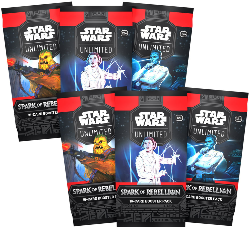 Star Wars Unlimited - Spark of Rebellion Booster Display
