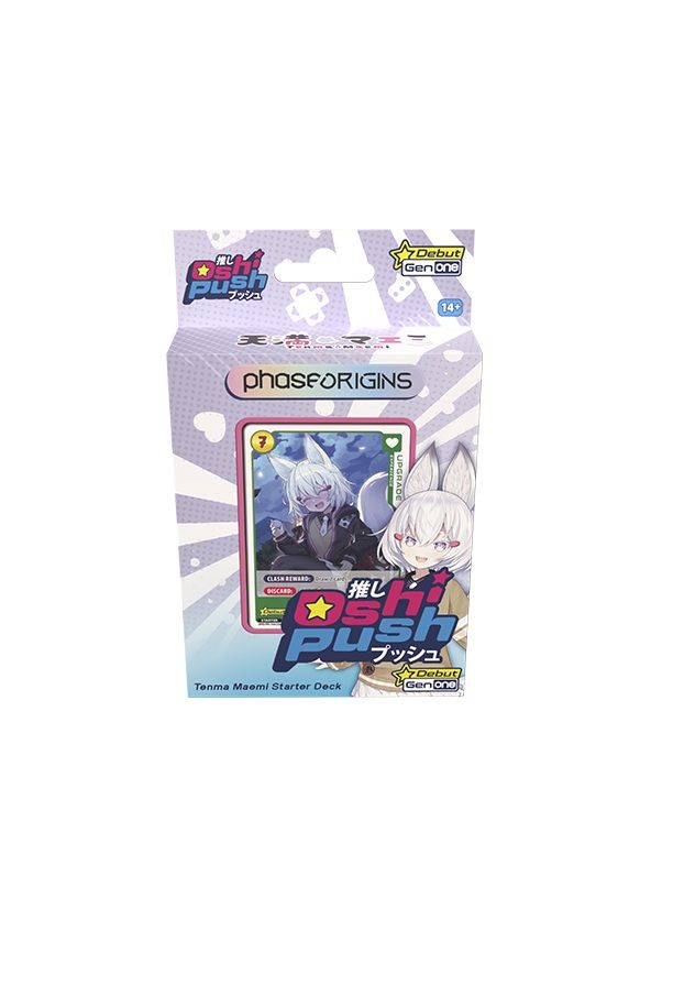 Oshi Push TCG: Phase Origins - Tenma Maemi Starter Deck