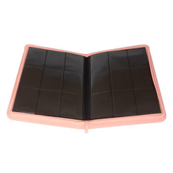 STEALTH 9 Pocket Zip Trading Card Binder - Pink