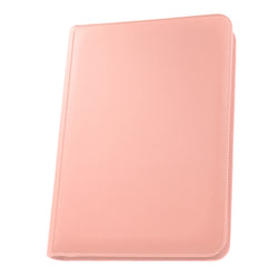 STEALTH 9 Pocket Zip Trading Card Binder - Pink