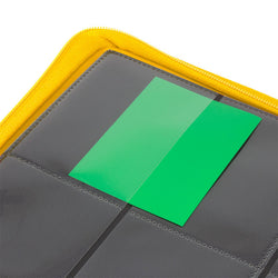 STEALTH 9 Pocket Zip Trading Card Binder - Yellow - LOCAL PICK UP ONLY