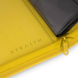 STEALTH 9 Pocket Zip Trading Card Binder - Yellow - LOCAL PICK UP ONLY