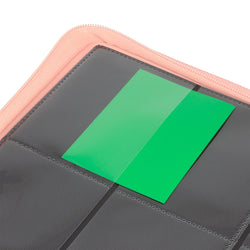 STEALTH 9 Pocket Zip Trading Card Binder - Pink