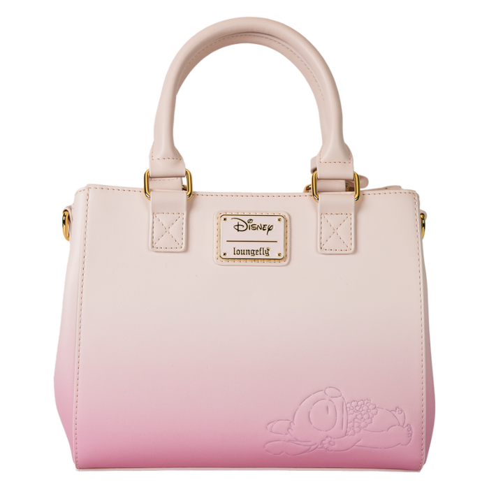 Lilo & Stitch - Cherry Blossom Heart 8" Faux Leather Crossbody Bag