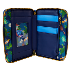 Lilo & Stitch - Camping Cuties 4" Faux Leather Zip-Around Wallet