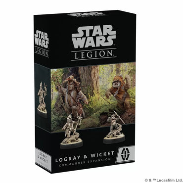 Star Wars Legion Logray & Wicket Commander Expansion - PRE-ORDER 21 JUL 2023