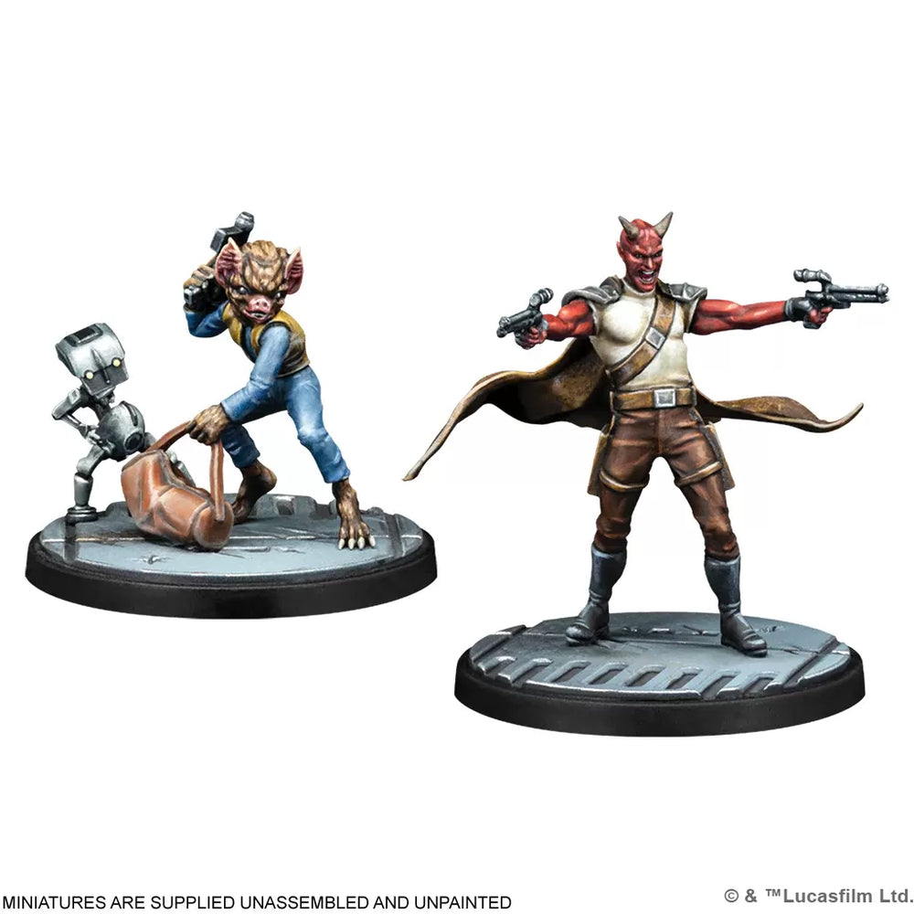 Star Wars Shatterpoint - Fistful of Credits Cad Bane Squad Pack