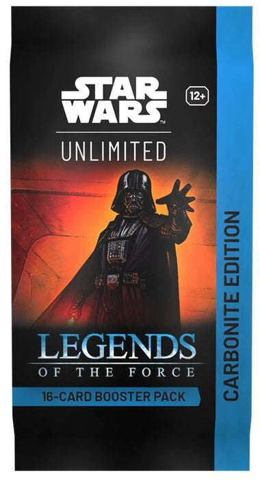 Star Wars Unlimited - Legends of the Force Carbonite Booster Pack - LOCAL PICKUP ONLY