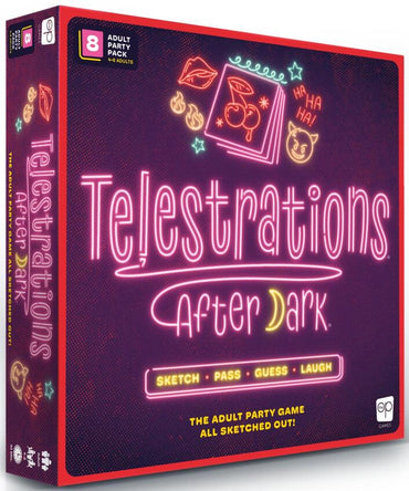Telestrations After Dark (17+ Year) 8 Player New Edition