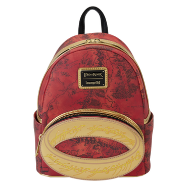The Lord of the Rings - The One Ring Glow in the Dark 10" Faux Leather Mini Backpack