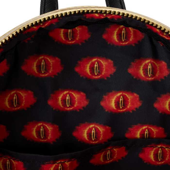 The Lord of the Rings - The One Ring Glow in the Dark 10" Faux Leather Mini Backpack