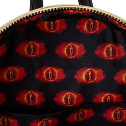 The Lord of the Rings - The One Ring Glow in the Dark 10" Faux Leather Mini Backpack