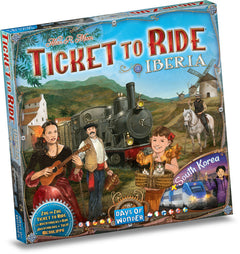 Ticket to Ride Map Collection Volume 8 Iberia & South Korea