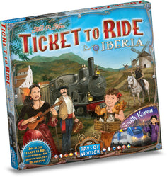 Ticket to Ride Map Collection Volume 8 Iberia & South Korea