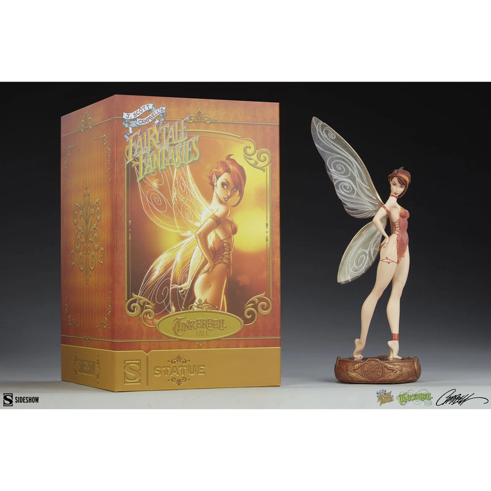 Disney Sideshow J Scott Campbell - Tinkerbell (Fall Variant)