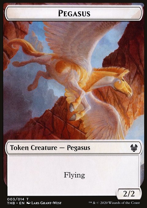 Pegasus // Satyr Double-Sided Token [Theros Beyond Death Tokens]