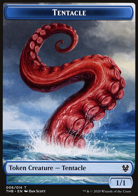 Tentacle // Satyr Double-Sided Token [Theros Beyond Death Tokens]