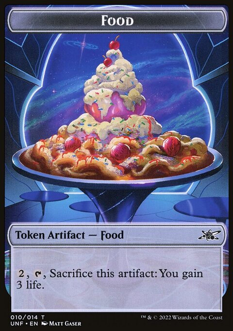 Cat // Food (10) Double-Sided Token [Unfinity Tokens]