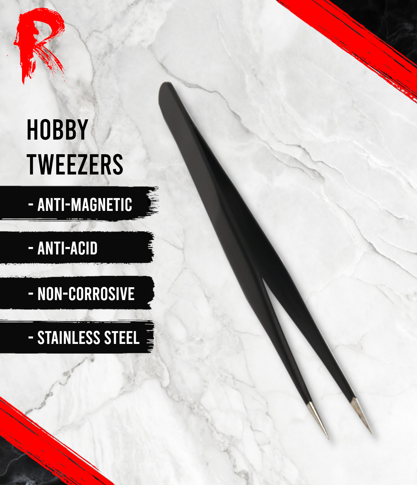 Ronin Games Tools - Hobby Tweezers