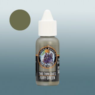 Two Thin Coats - Fury Green 15ml