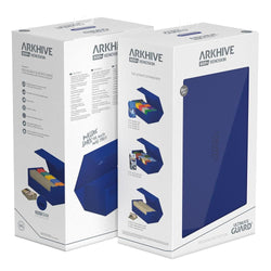 Ultimate Guard Arkhive Flip Case 800+ Standard Size XenoSkin Monocolour Blue Deck Box