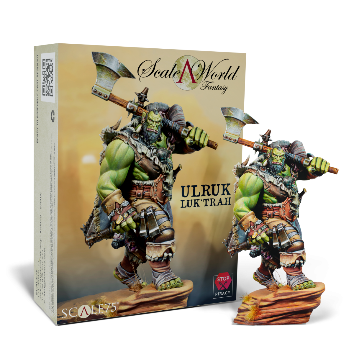 Scale 75 - Figures - Scale World Fantasy - Ulruk Luk´Trah 75mm