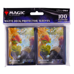 Ultra Pro Magic the Gathering Final Fantasy Gysahl Greens Chocobo Deck Protector Sleeves (100 Pack)
