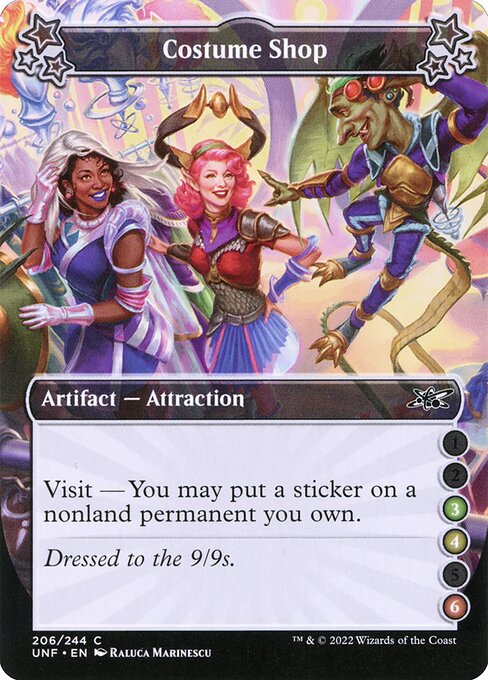 Costume Shop (3-4-6) [Unfinity]