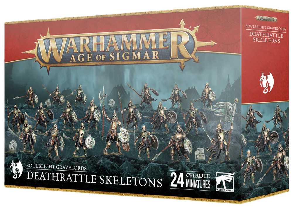 Age of Sigmar: Soulblight Gravelords: Deathrattle Skeletons
