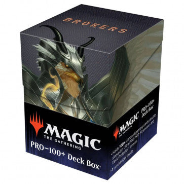 Ultra Pro 100+ Deck Box for MTG Streets of New Capenna Falco Spara