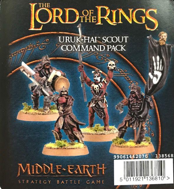 Warhammer The Lord of The Rings: Uruk-hai™ Scout Command Pack