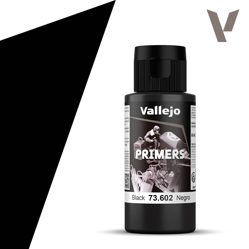 Vallejo Surface Primer - Black 60 ml