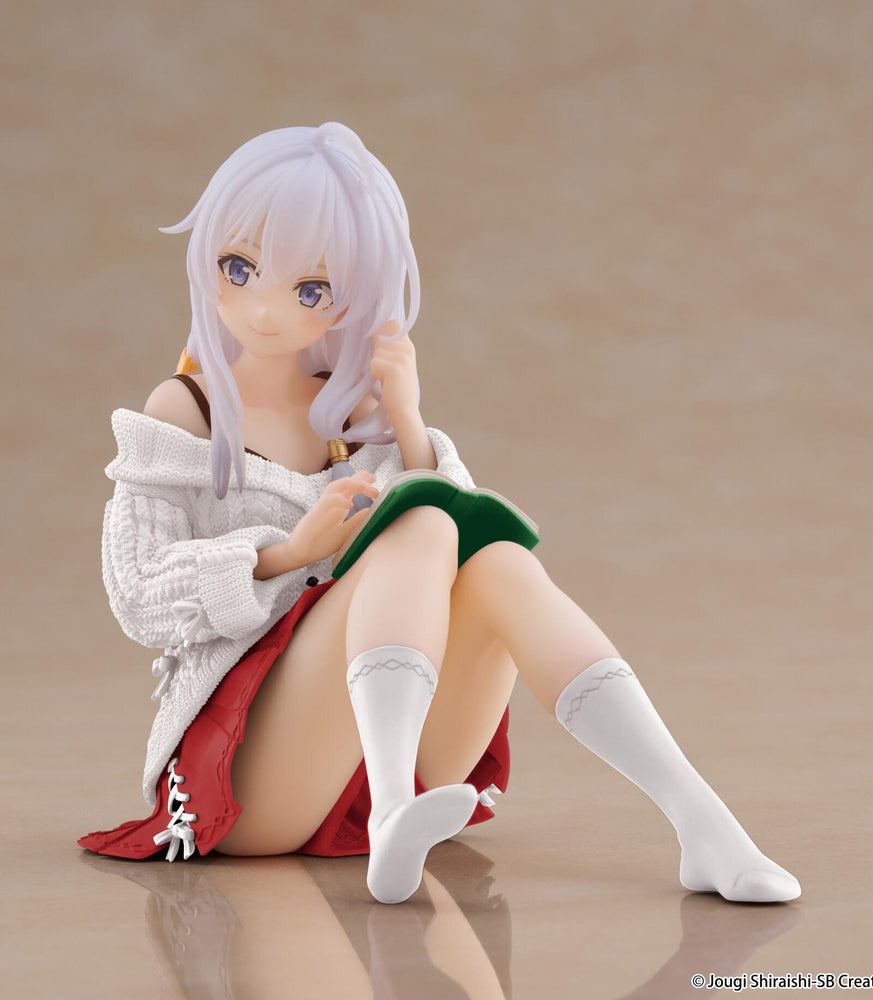 Wandering Witch The Journey of Elaina Desktop Cute Figure Elaina (Casual Clothes Version)