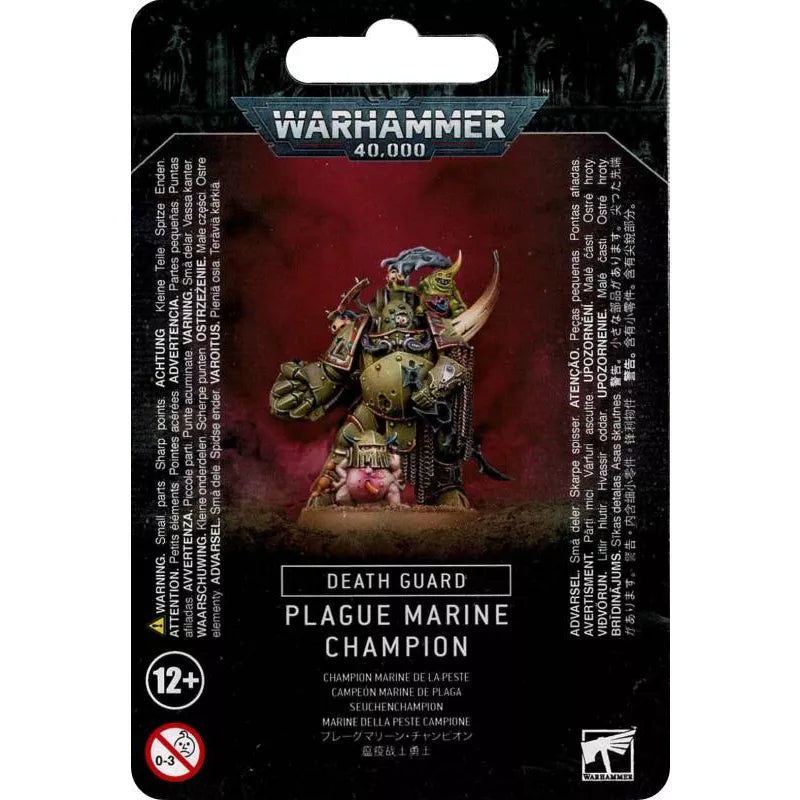 Warhammer 40,000: Death Guard Plague Marine Champion