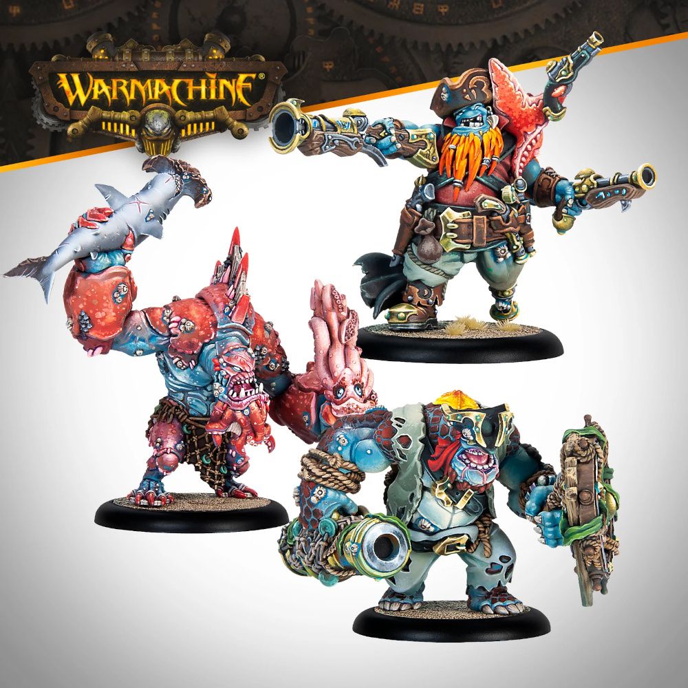 Warmachine: Southern Kriels Brineblood Marauders - Battlegroup Box