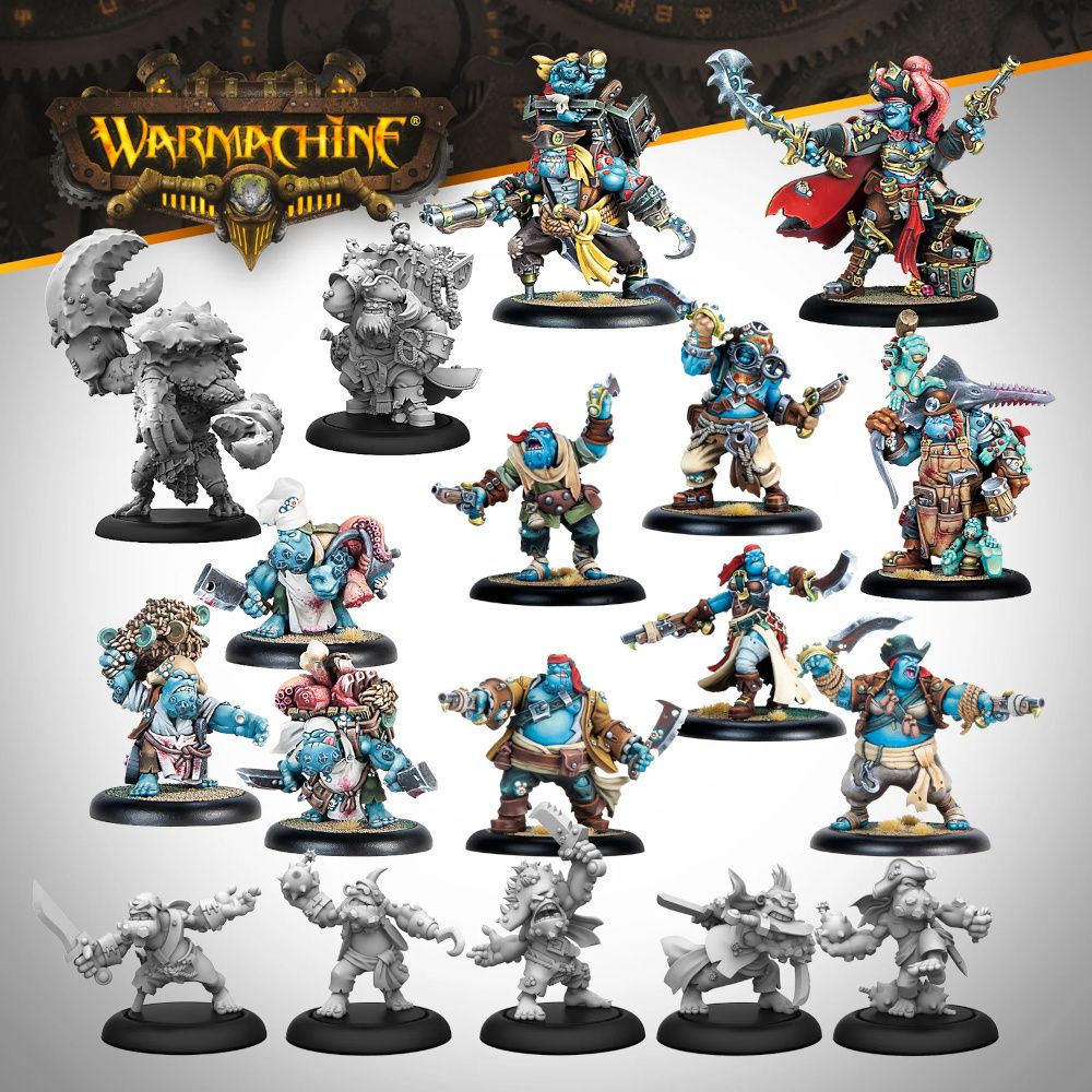 Warmachine: Southern Kriels Brineblood Marauders - Core Expansion