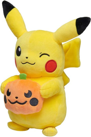 Pokemon - Pikachu with Pumpkin 8” Plush