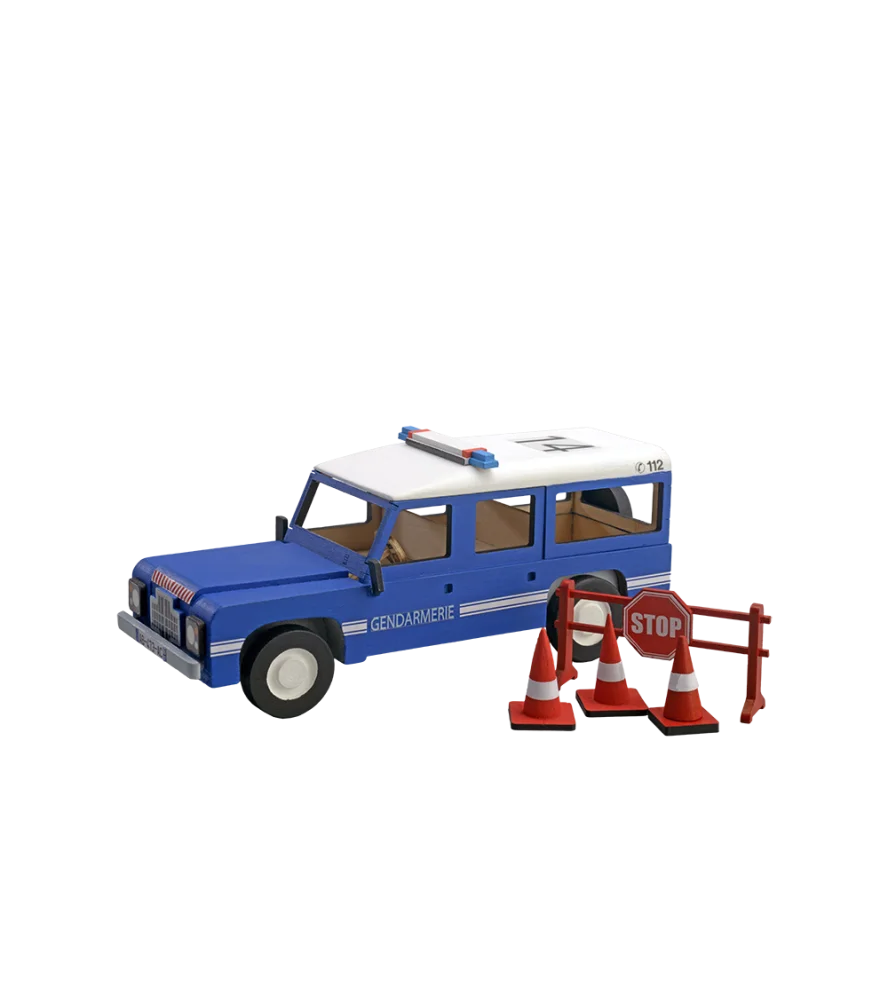 Artesania Junior Collection Police Patrol Wooden Model