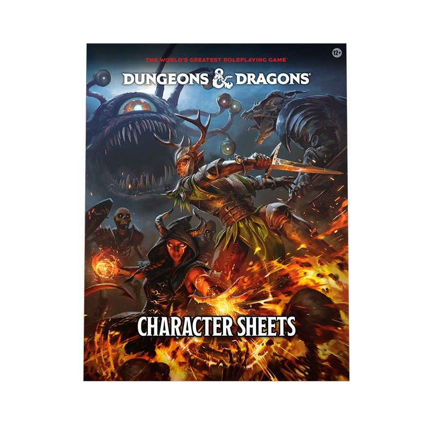 D&D 2024 Character Sheets - PRE-ORDER 17 SEP 2024