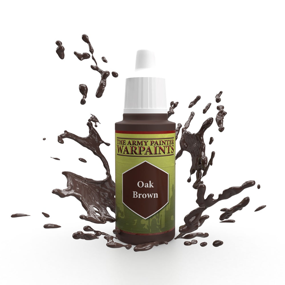 Army Painter Warpaints - Oak Brown Acrylic Paint 18ml