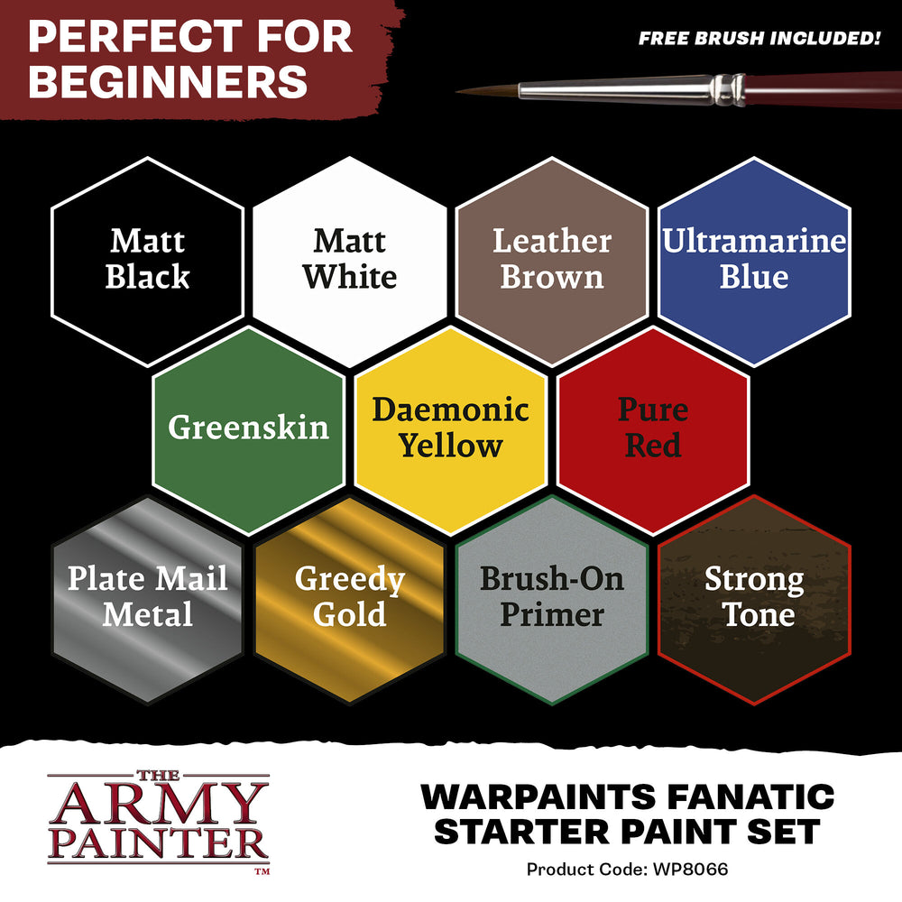 The Army Painter - Warpaints Fanatic - Starter Set