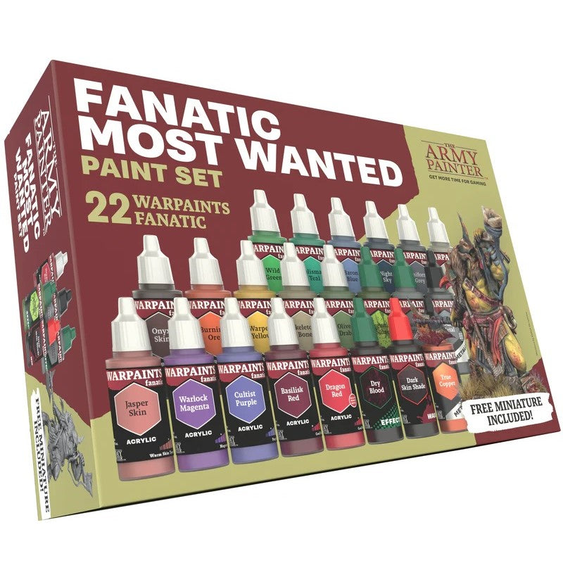 The Army Painter - Warpaints Fanatic - Most Wanted Paint Set