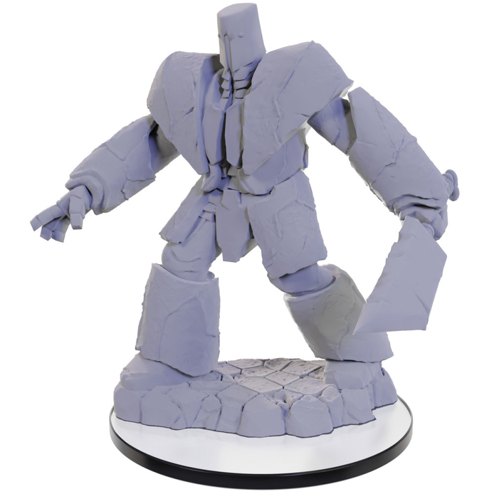 Critical Role Unpainted Miniatures - Cobalt Golem