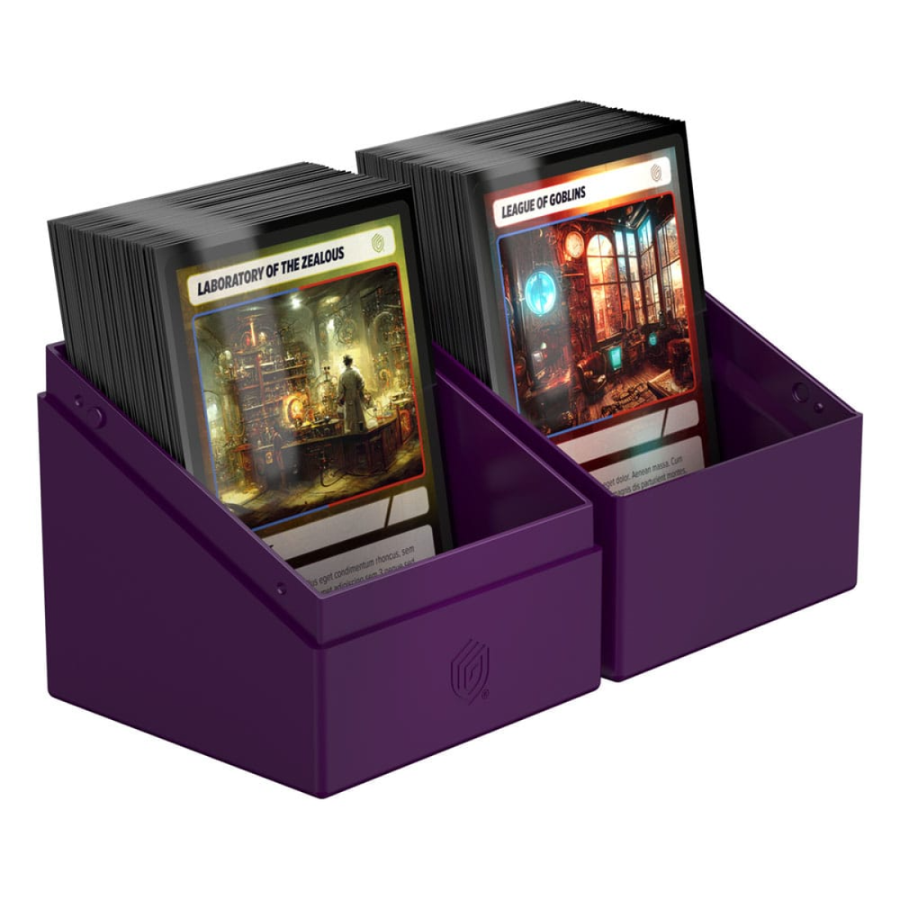 Ultimate Guard: Deck Box – Boulder 100+ – Solid Purple