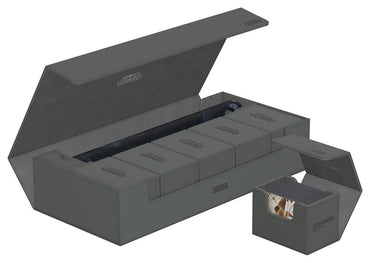 Ultimate Guard Superhive 550+ XenoSkin Monocolor Grey Deck Box