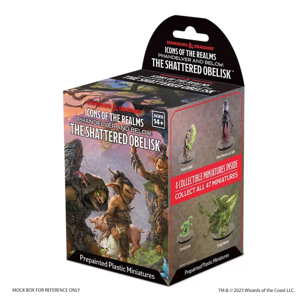 D&D Icons of the Realms Phandelver and Below: The Shattered Obelisk Booster Box (1 Box) - PRE-ORDER JAN 2024