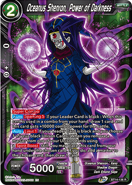 Oceanus Shenron, Power of Darkness [BT14-136]